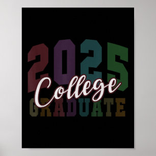Funny Uni Graduate University Letzter Tag 2024 - Poster