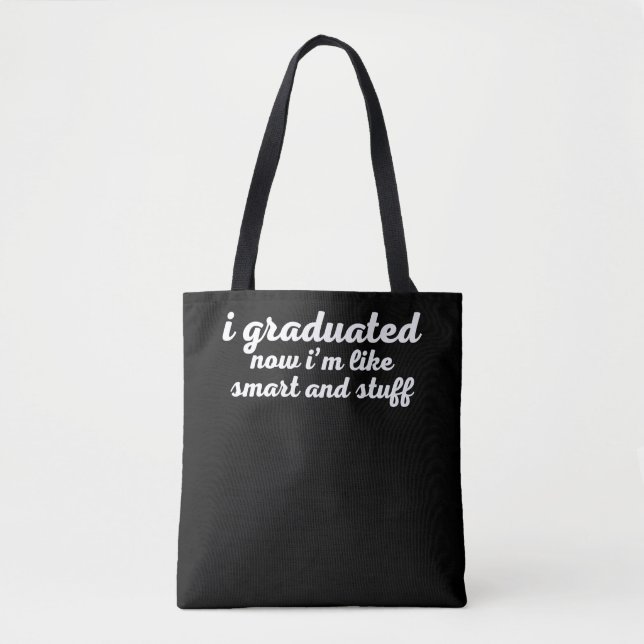 Funny Uni High School Abschluss Geschenk Tasche (Vorderseite)