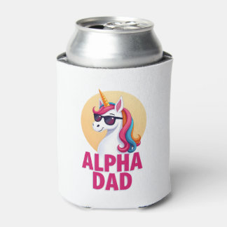 Funny Unicorn Dad Laufey Men Father's Day Christma Dosenkühler