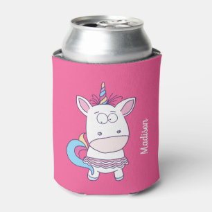 Funny Unicorn individuelle Name kann kühler Dosenkühler