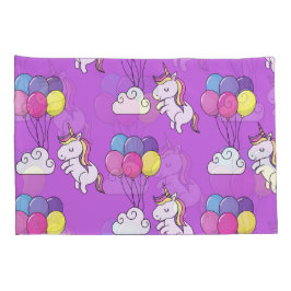 Funny Unicorn Muster Magic Horse Kissenbezug