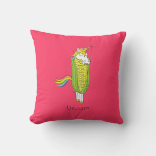 Funny Unicorn Niedlich Kids Cartoon Kissen