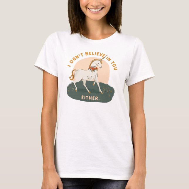 Funny Unicorn Shirt für Frauen. Unicorn Lover Gesc (Vorderseite)