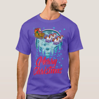 Funny Unicorn Weihnachten Weihnachtsgeschenk Weihn T-Shirt