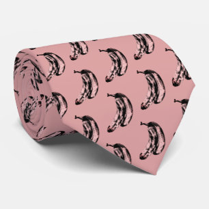 Funny Unique Banana Pattern Krawatte