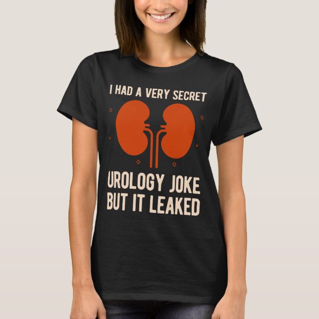 Funny Urology Urologist T-Shirt (Vorderseite)