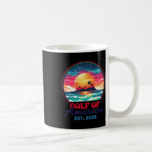 Funny US America Shirt Golf of US America Est 202 Kaffeetasse
