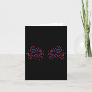 Funny US Feuerwerk ein paar für den Feuerbrand hie Karte
