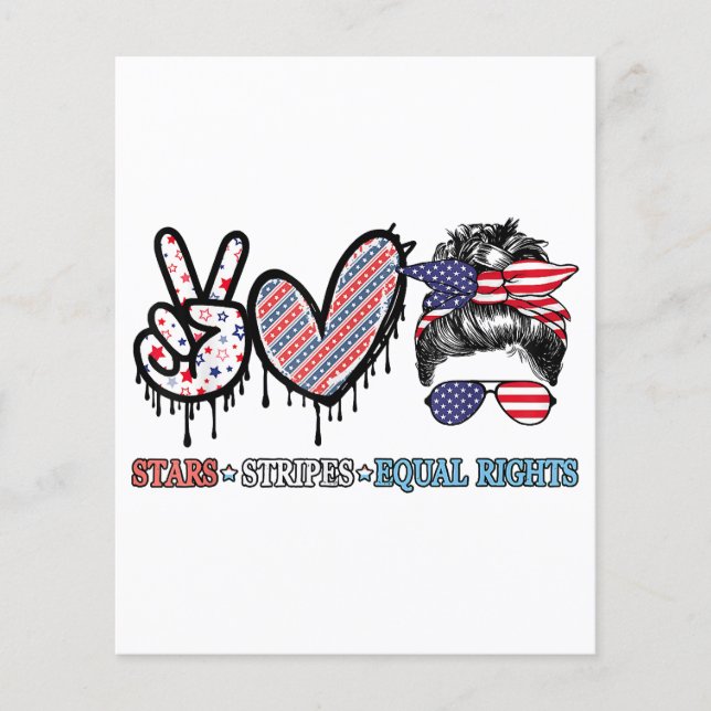 Funny US Flag Patriotic (Vorderseite)