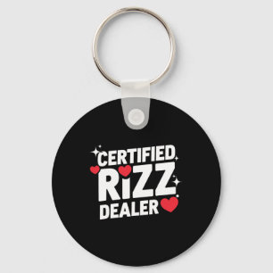 Funny Valentine Certified Rizz Dealer Gen Alpha Me Schlüsselanhänger