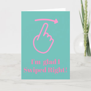 Funny Valentine Day Card Ich bin froh, dass ich ri Feiertagskarte