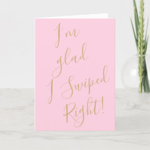 Funny Valentine Day Card Ich bin froh, dass ich ri Feiertagskarte