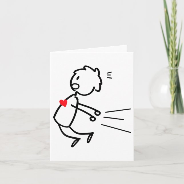Funny Valentine’s Day Couple Matching For Men Wome Karte (Vorderseite)