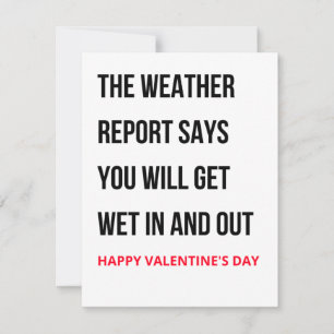 Funny Valentines Carte de jour
