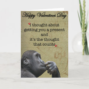 Funny valentines carte de jour