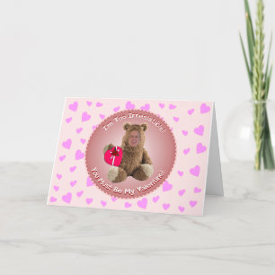 Funny Valentine's Day Card: Add-A-Head Shot™ Feiertagskarte