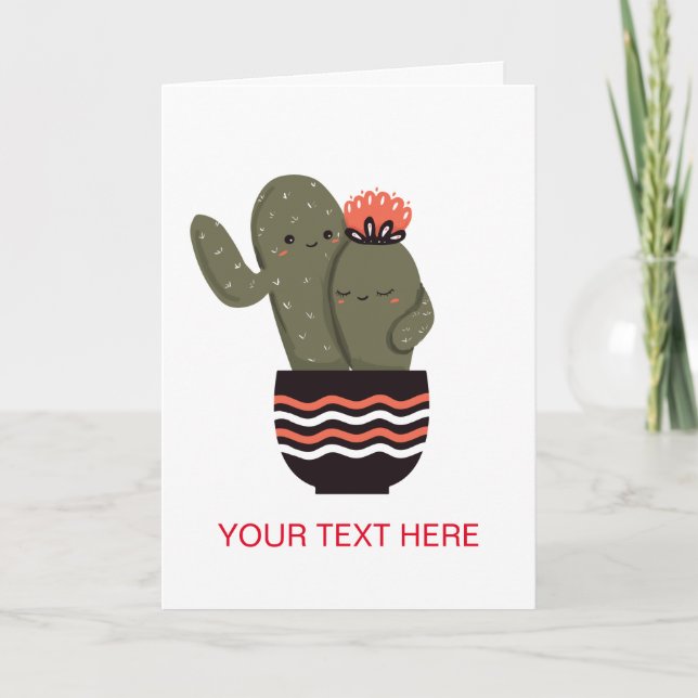 Funny Valentine's Day Card Feiertagskarte (Vorderseite)
