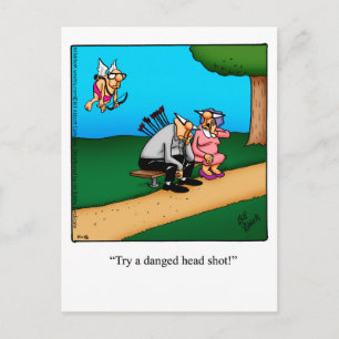 Funny Valentine's Day Humour Carte postale