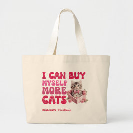 Funny Valentine's Day Self Liebe Jumbo Stoffbeutel