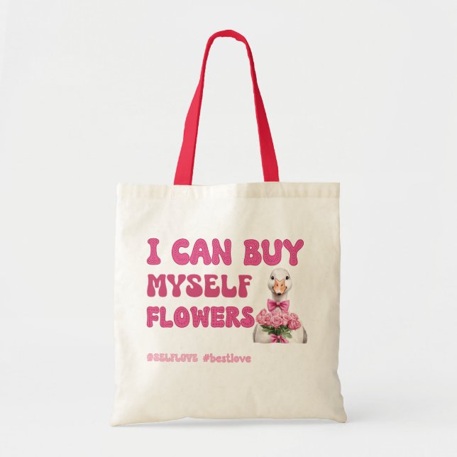 Funny Valentine's Day Self Liebe Tragetasche (Vorne)