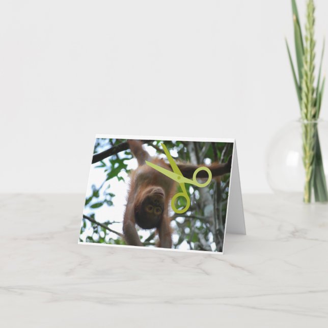 Funny Vasectomy Feiertagskarte (Vorderseite)