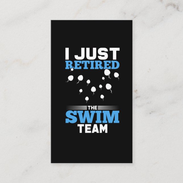 Funny Vasectomy Operation Zitat Visitenkarte (Vorderseite)