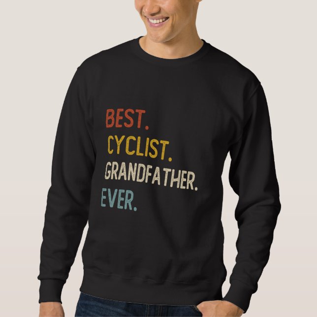 Funny Vater Bester Radfahrer Großvater Ever Shirts (Vorderseite)