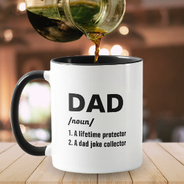 Funny Vater Definition Vatertag Tasse