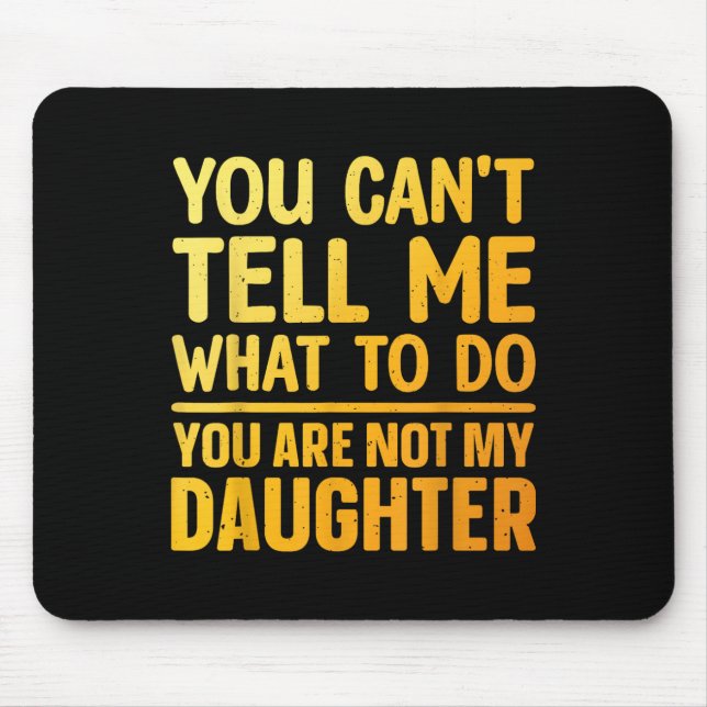 Funny Vater Design Pater Daddy Papa Men from Da Mousepad (Vorne)
