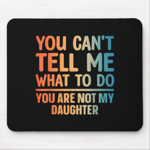 Funny Vater Design Pater Daddy Papa Men from Da Mousepad