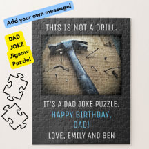 Funny Vater Geburtstag "Not a Drill" Vater Joke