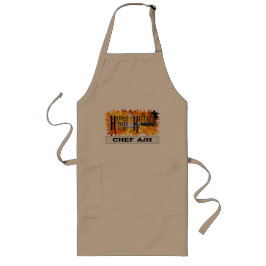 Funny Vater Gift - Hottest Ding in Küche Hot Koch Lange Schürze