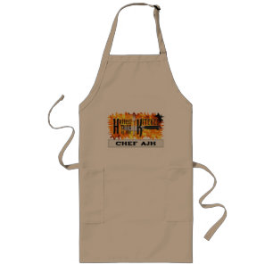 Funny Vater Gift - Hottest Ding in Küche Hot Koch Lange Schürze
