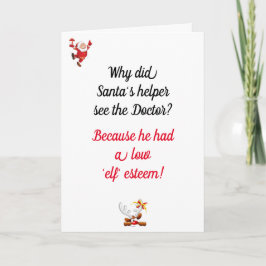 Funny Vater Joke Christmas Card Karte