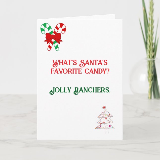 Funny Vater Joke entworfen Weihnachtskarte Karte (Vorderseite)
