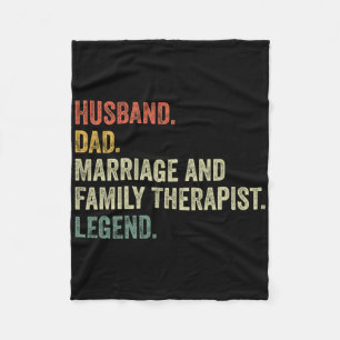 Funny Vater Jokes Design für Männer Vater Databyse Fleecedecke