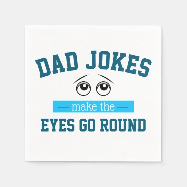 Funny Vater Jokes Father Pub Serviette (Vorderseite)