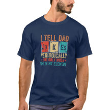 Funny Vater Jokes Periodic Table Vathers Day