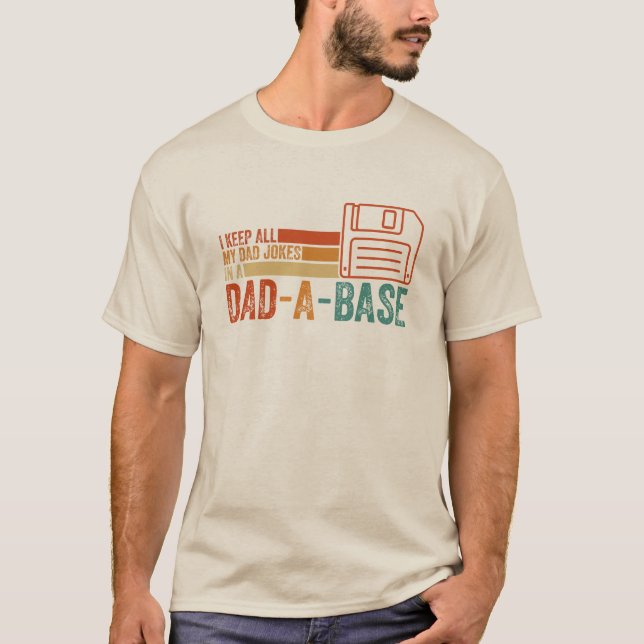 Funny Vater Jokes T-Shirt (Vorderseite)