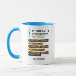 Funny Vater Personalisierte Chiropraktische Nebenw Tasse