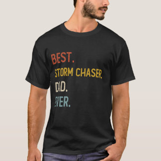 Funny Vater Shirt Best Storm Chaser Vater Ever Shi