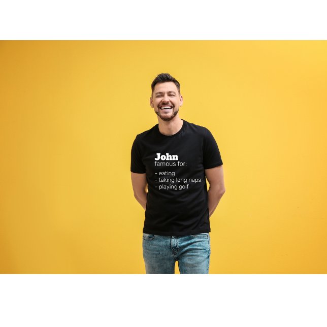 Funny Vater Vatertag, Neues Geschenk Personalisier T-Shirt (Von Creator hochgeladen)