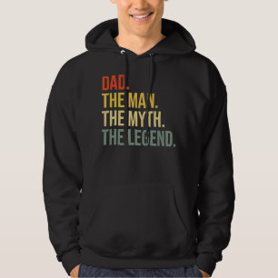 Funny Vater Vathday Vater Der Mensch Der Mythos De Hoodie
