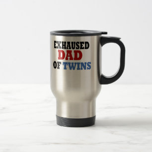 Funny Vater von Twins Reisebecher