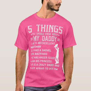 Funny Vatertag Dinge über Daddy Cool Väter T-Shirt