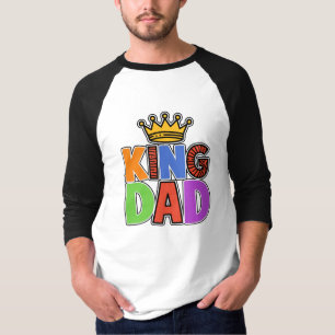 FUNNY Vatertag KING VATER T-Shirt