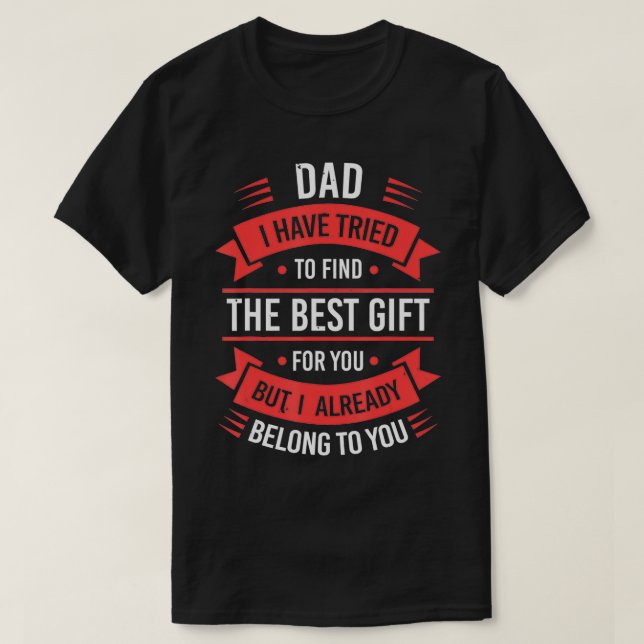 Funny Vathday Vater von Daughter Son Ehefrau für T-Shirt (Design vorne)