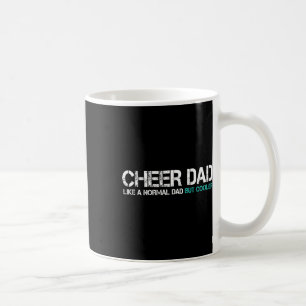 Funny Vathers Day Cheer Vater Husbynd Cheerleader Kaffeetasse
