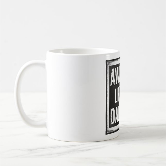 Funny Vathers Day Tassen Gift von Tochter oder Ehe (Links)