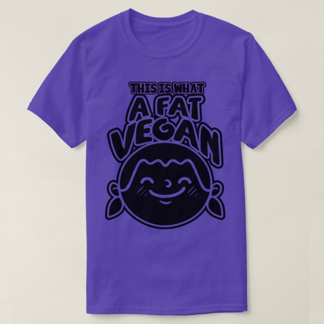 Funny Vegan Design Vegetarian 1 T-Shirt (Design vorne)